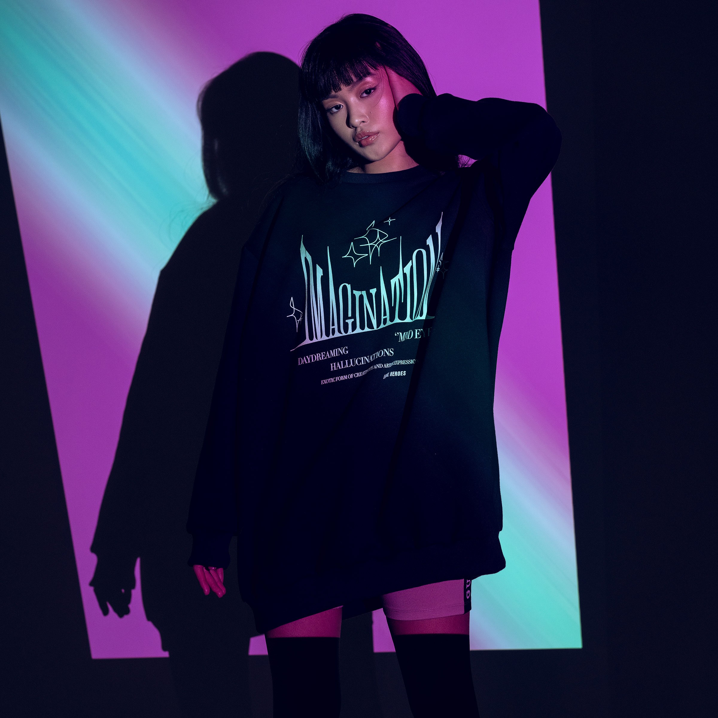 Graphic of a close up of a website depicting an Our Projects page with sample project names and dates.